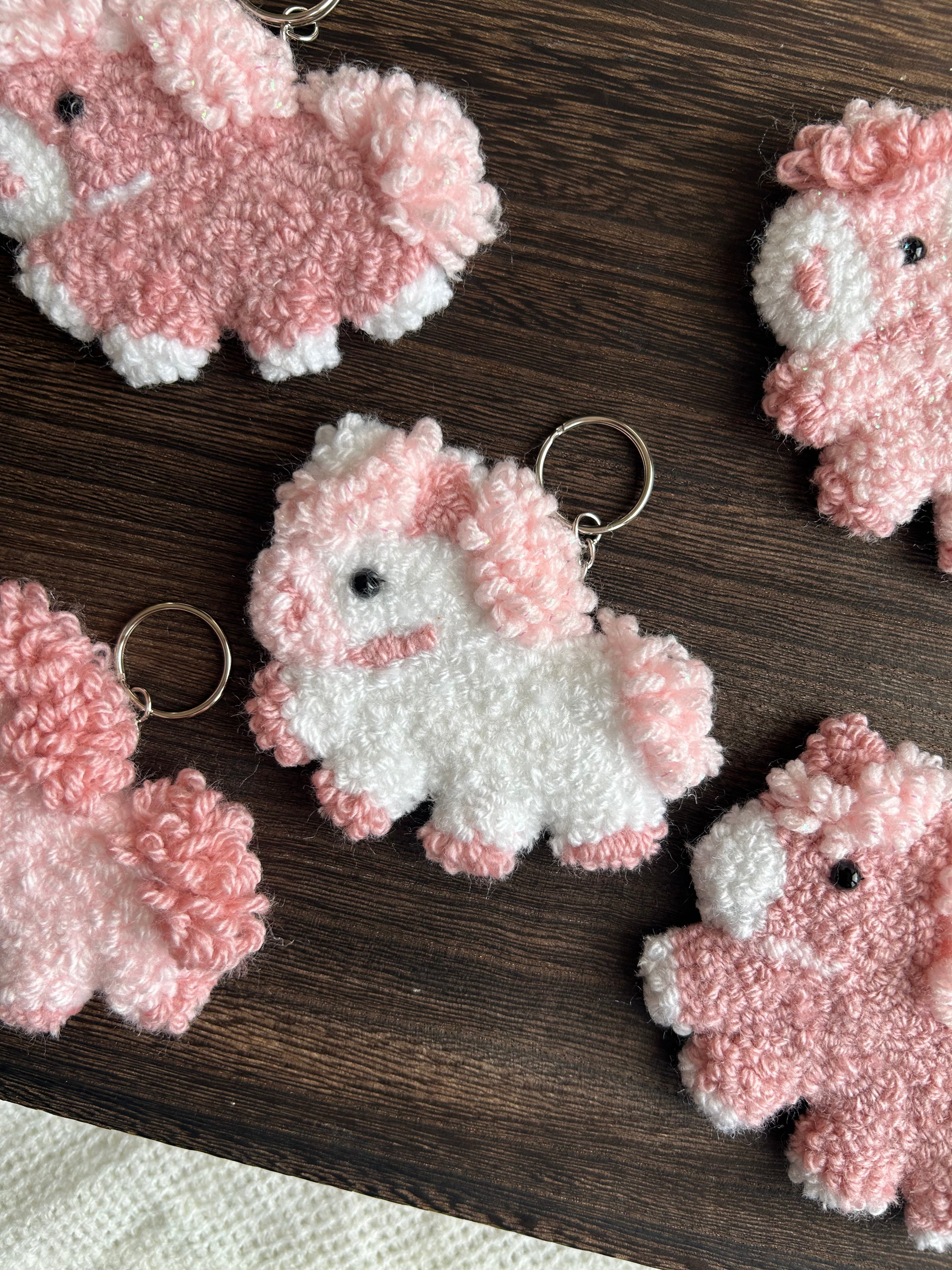 Pink Pony Club Keychains