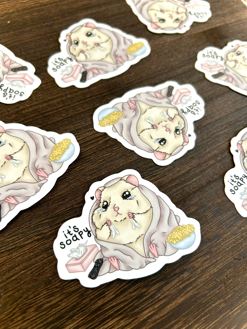 It’s Soapy - Soap Opera loving Hamster