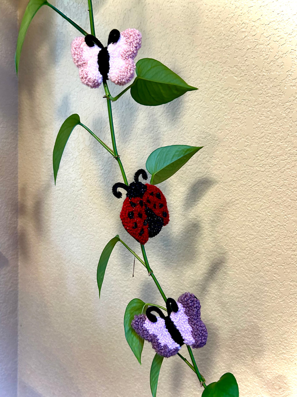 Ladybug Plant Ornament