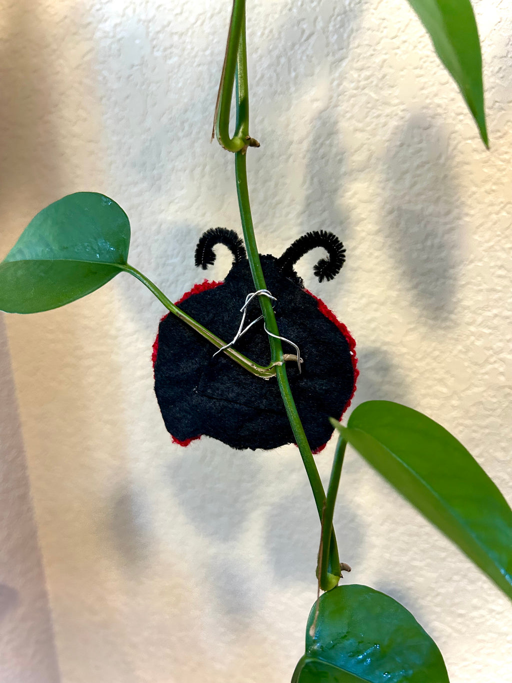 Ladybug Plant Ornament