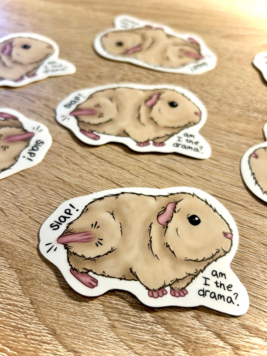 Am I the Drama? - Guinea Pig Sticker