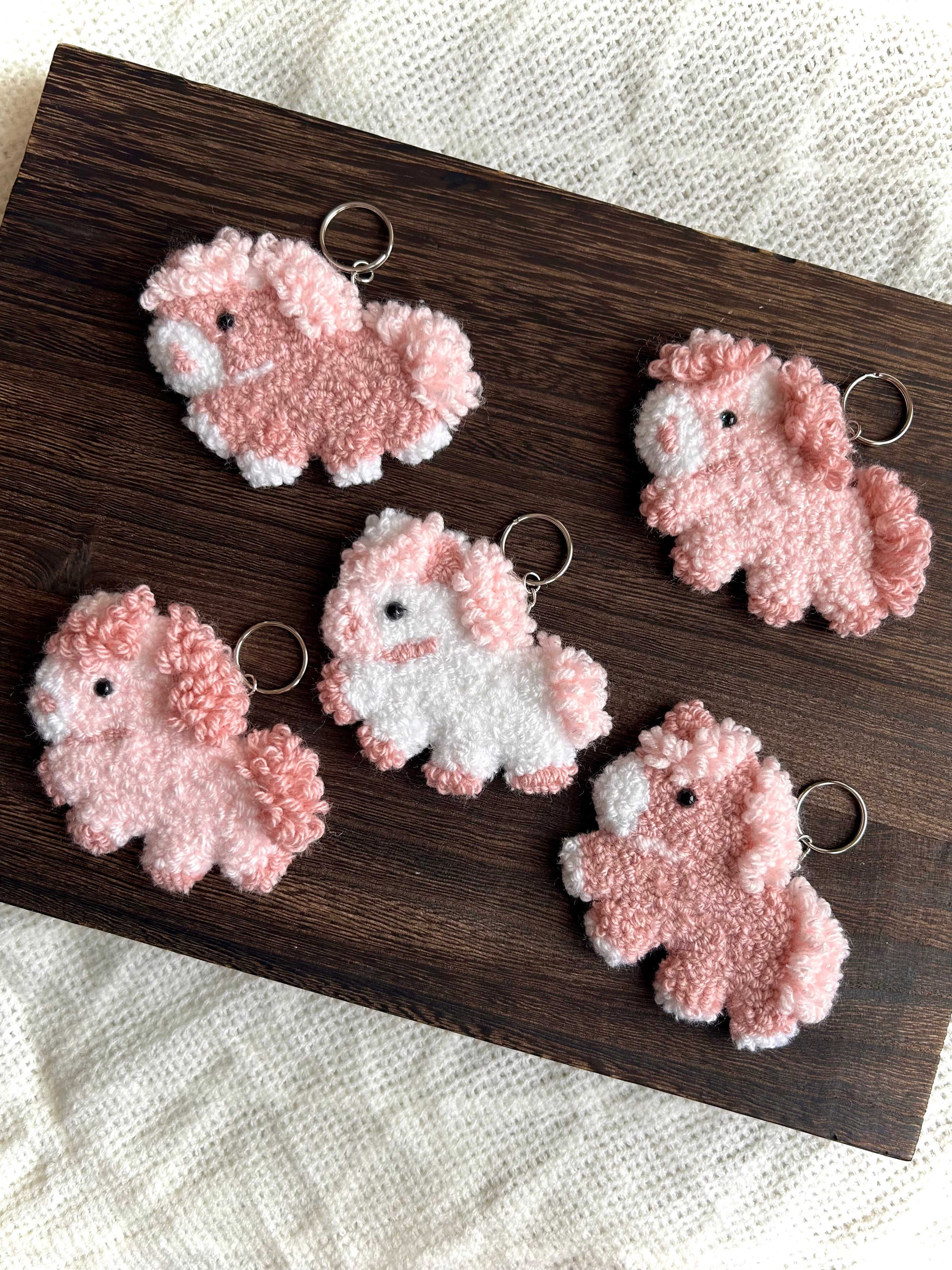 Pink Pony Club Keychains