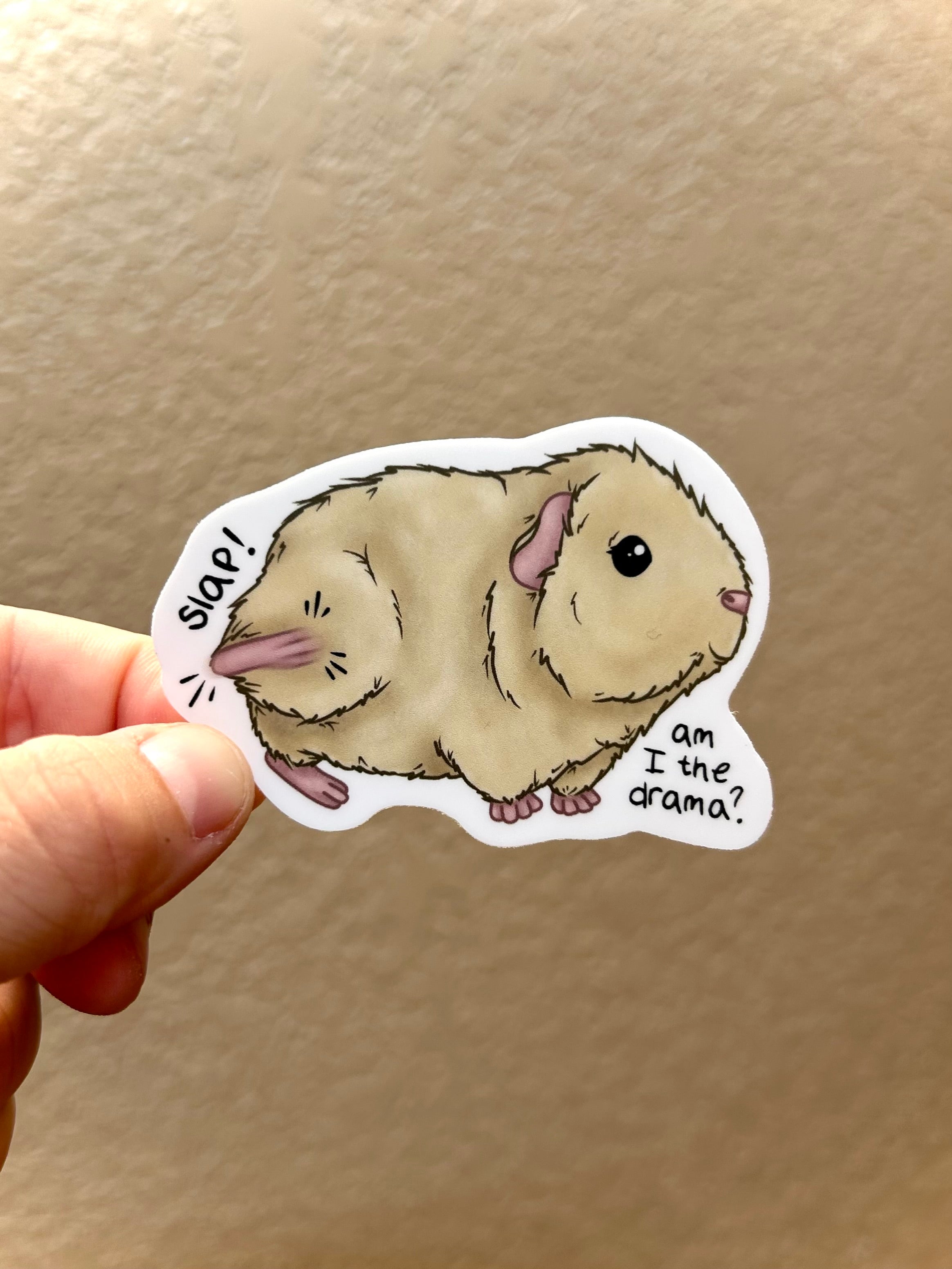 Am I the Drama? - Guinea Pig Sticker