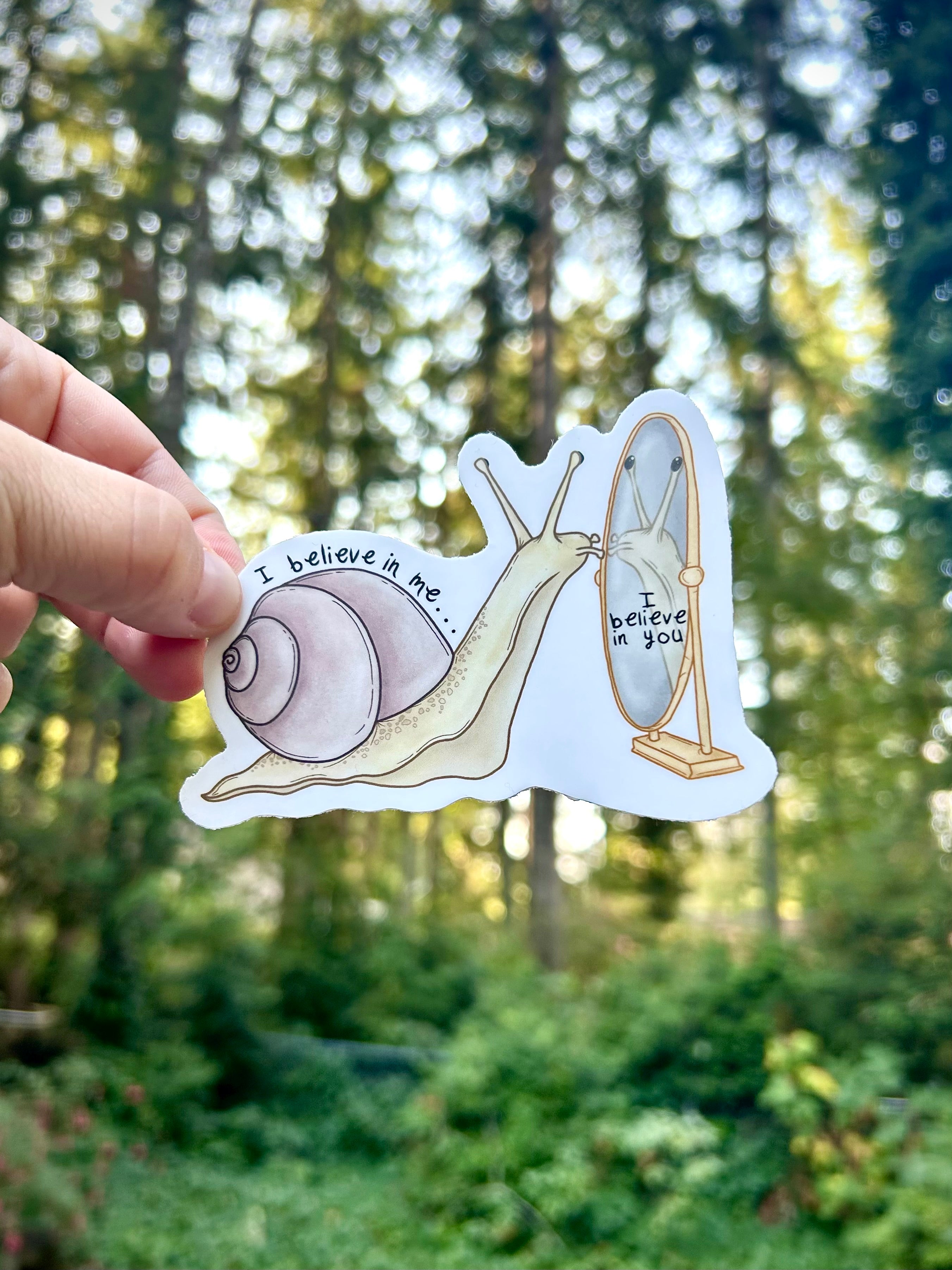 I Believe in me - Self Love Snail