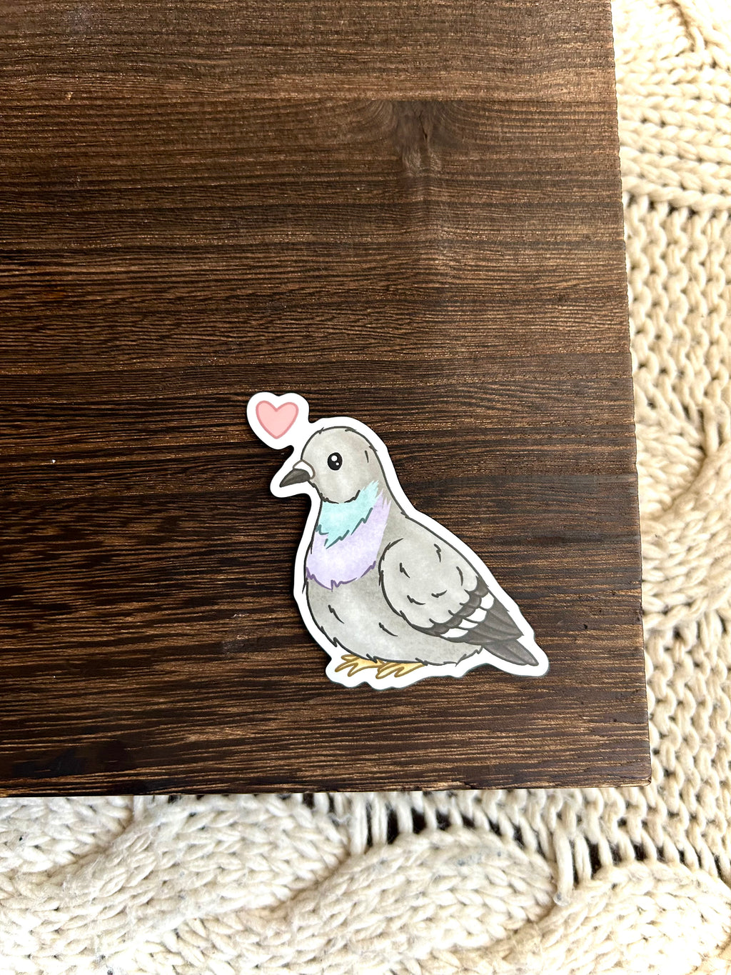 Rock Pigeon Sticker