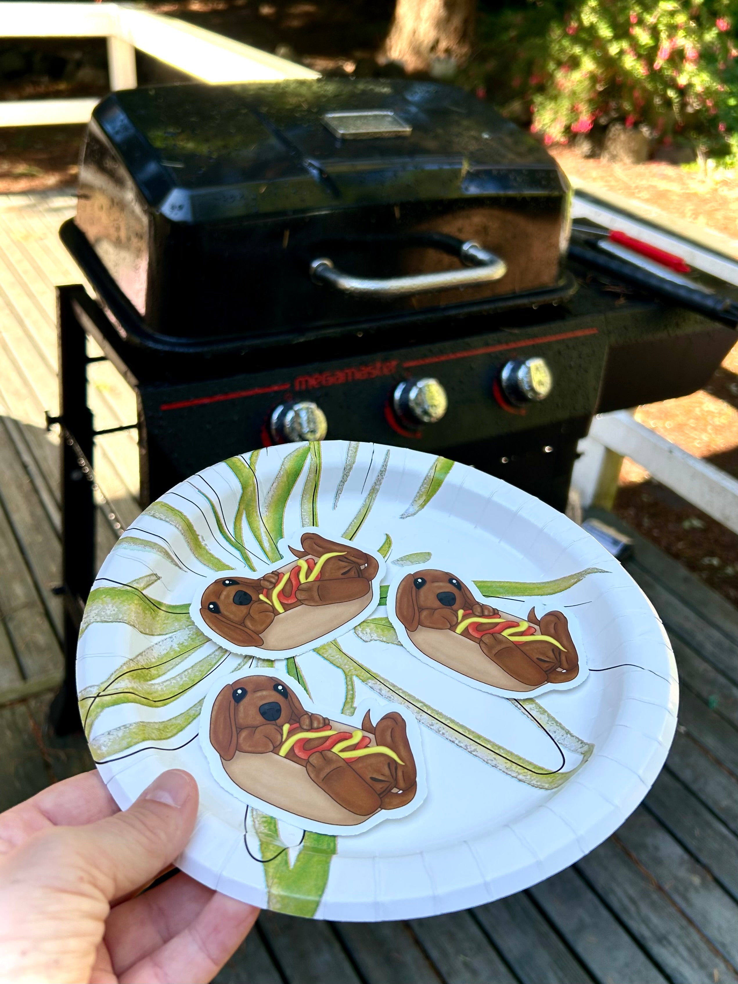 Ball Park Frank - Weiner Dog Sticker