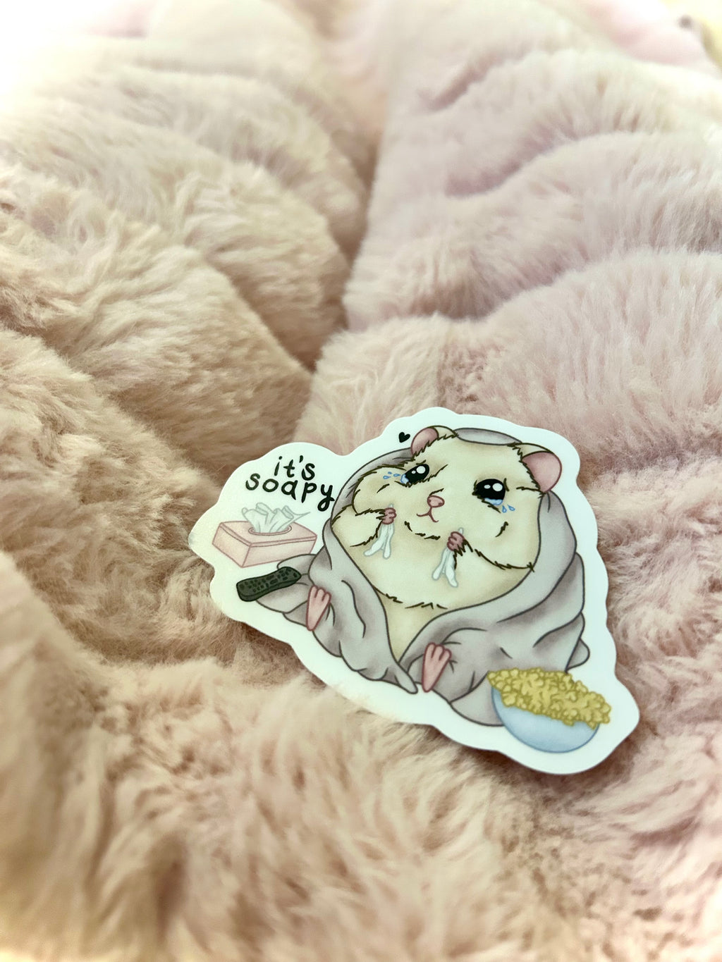 It’s Soapy - Soap Opera loving Hamster